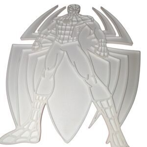 10-Inch 3D Superhero Coloring Toy – Spider-Inspired Wall Art / DIY Paintable 3pk